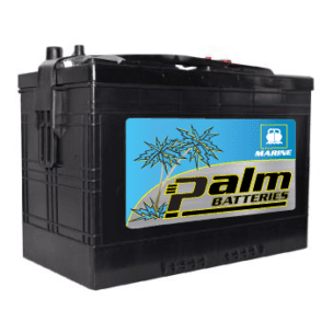 27M-1000, Palm 800cca 180rc 100Ah, Marine Starting Battery, Group 27M