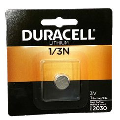 Duracell, 1/3N, 3 Volt, Lithium, Coin Cell Battery