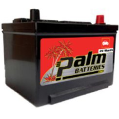 12-58R, Palm Battery, 12 Month Limited Warranty, Group 58R