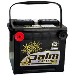 70-6, Palm Lawn Mower Battery, Group 70, 6 Month Limited Warranty