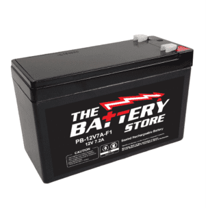 PB-12V7A-F1, Palm, 12 Volt, 7 Amp, SLA, AGM Battery