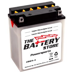 CB12A-A, Palm, Flooded, Powersports Battery