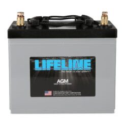 GPL-24T, Lifeline, 680cca 149rc 80Ah, AGM Battery, Group 24
