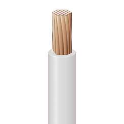02359, 16 Gauge, White, Primary Wire - Per Foot