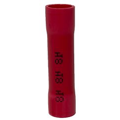 38140, 8 Gauge, Butt Connector, Red
