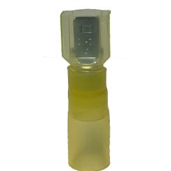 38329, 12-10 Gauge, Male Quick Disconnect, Nylon-Full, Yellow