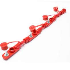 04662, Over-Molded, Red, Harness Assembly 21 Inch