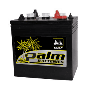 G105, Palm, 6 Volt 225Ah, Golf Cart Battery, Group GC2