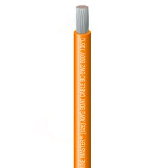 99119, Marine Master, 16 Gauge, Tinned Wire/Cable, Orange, 100 Foot