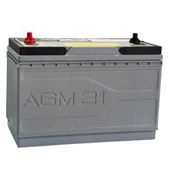 31S-AGM Palm, Commercial Battery, Group 31S, 200 RC, 825 CCA