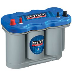 211-D27M, Optima, 800CCA 140RC, Group 27M, Blue Top, AGM Battery