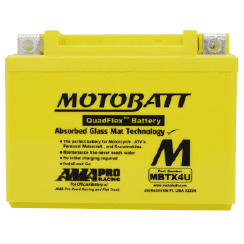 MBTX4U, Motobatt, 12 Volt, AGM Battery