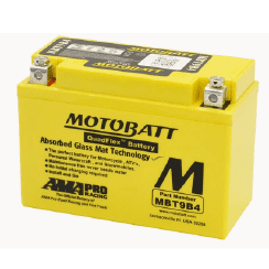 MBT9B-4, Motobatt, 12 Volt, AGM Battery