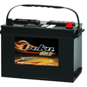 627FMF, Deka Gold Series Automotive Battery, Group 27F, 710 CCA