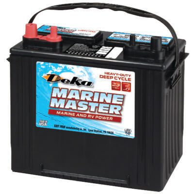 DC24 Deka, 500cca 130rc 75Ah, Deep Cycle Marine Heavy Duty Battery ,Group 24