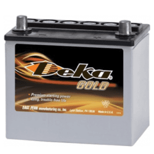 8AU1 Deka Intimidator Lawn Mower, AGM Battery, Group U1 200 CCA