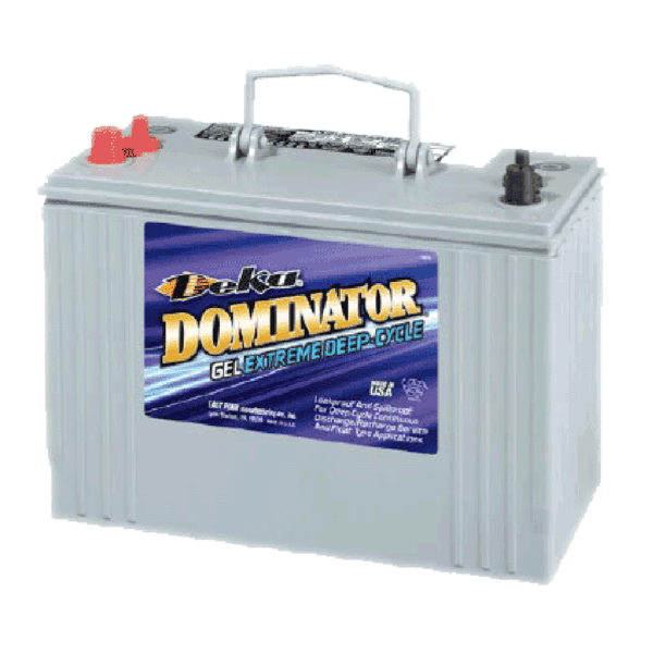 8G31DTM Deka Dominator Extreme Deep Cycle AGM Battery, Group 31