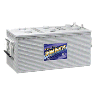8G4D Deka Dominator Extreme Deep Cycle AGM Battery, Group 4D