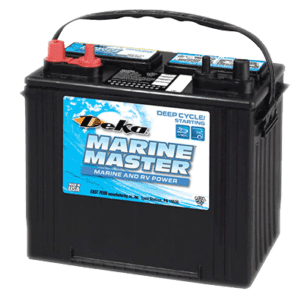 DP24 Deka , 550cca 130rc 65Ah, Deep Cycle/Starting Marine Battery ,Group 24