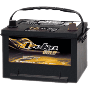 658RMF, Deka Automobile Battery, Group 58R, 580 CCA, 725 CA