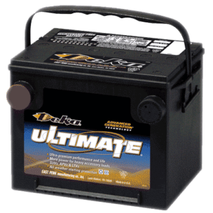 775MF, Deka, 690cca, Ultimate Automobile Battery, Group 75